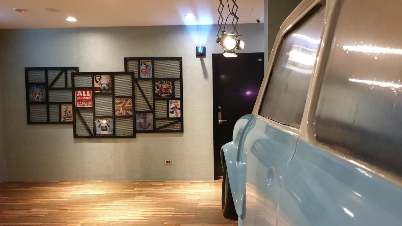 Slow Wow Hot Spring Hotel Jiaoxi Bagian luar foto